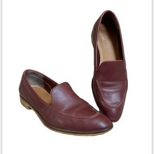 Everlane The Modern Loafer in Burgundy Sz 5.5